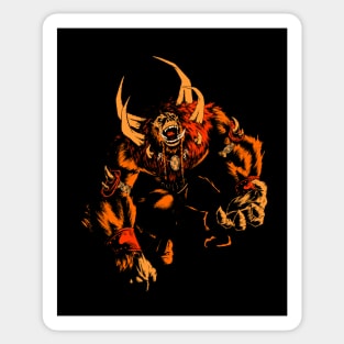 Beastman Sticker